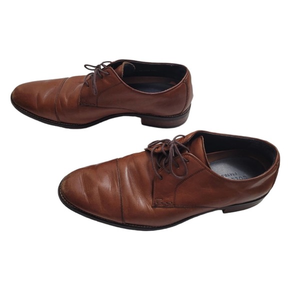 Cole Haan Lenox Hill Cap Toe Oxford - Tan Size 10M - Picture 1 of 8
